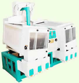 rice paddy separator machine MGCZ-2 double body paddy separator machine