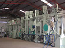 100 Tons fully automatic rice mill plant