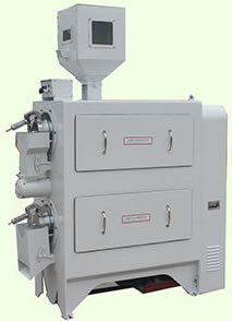 MNJS double body rice polisher machine